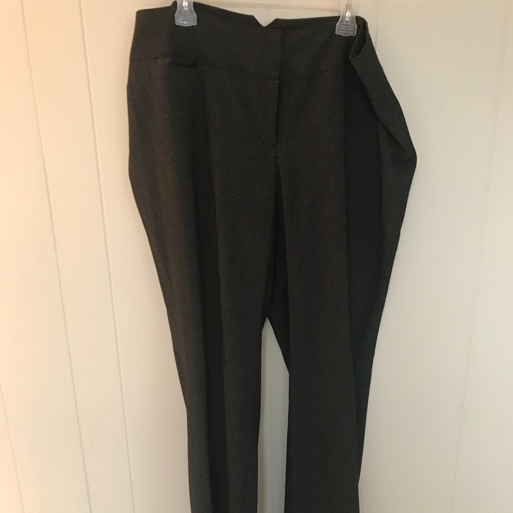 Brown Lane Bryant dress pants TALL